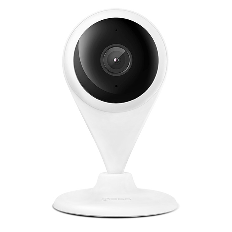 【官方旗舰店】360智能AI摄像头小水滴2K版全景夜视家用高清无线wifi手机网络监控摄像机智能摄影宠物监控器 - 白底图