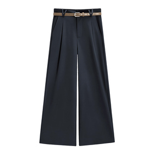 IEF/爱依服2026夏秋新款简约阔腿裤女通勤气质宽松休闲日常百搭