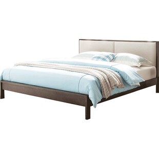 优木家具实木床1.8米红橡木双人床1.5软包布艺床北欧简约原木