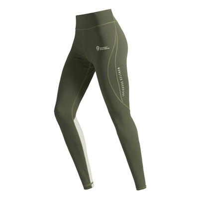 MSGD拼色运动健身长裤