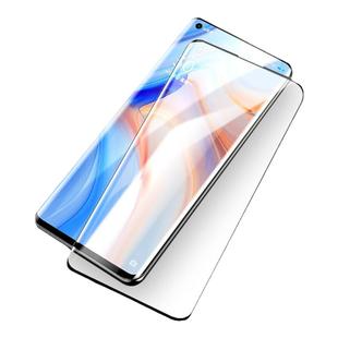 适用opporeno4pro钢化膜5G全屏覆盖reno4手机膜高清抗蓝光屏保reno4se曲面玻璃防指纹无白边opop防摔防爆保护
