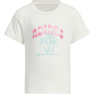 Adidas/阿迪达斯正品LG CD TEE 儿童运动印花时尚T恤IT1815