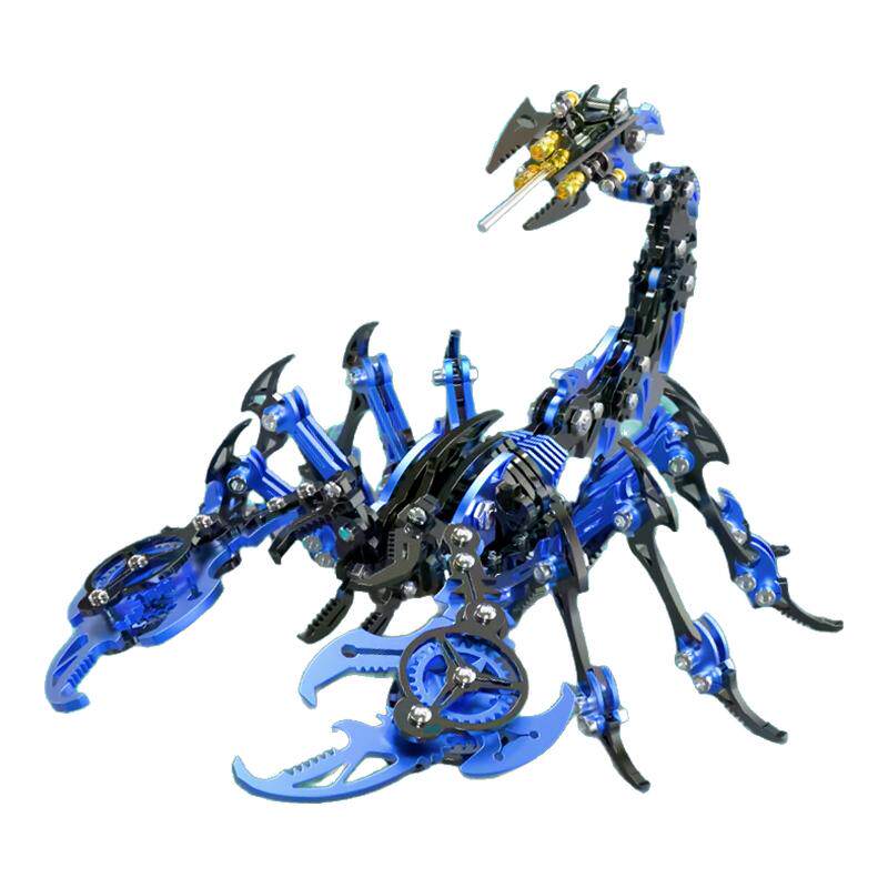 新款龙零蝎子王金属3d立体金属拼图拼装模型送男生孩生日礼物玩具