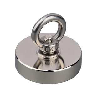 强磁吸铁器 磁铁 吸铁石 圆形 高强力除铁器 钕铁硼打捞器 捡拾器