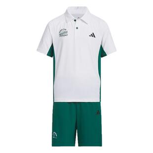 男大童速干休闲舒适短袖套装夏季adidas阿迪达斯轻运动