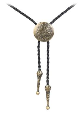 印第安人头像波洛领带毛衣链