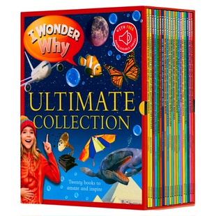 新版 I Wonder Why 十万个为什么英语原版20册套装 含音频 大开本彩绘 儿童趣味科普读物 6-12岁小学少儿百科图书 畅销百科科普