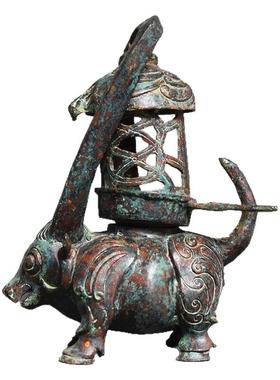 御如意铜摆件复古怀旧