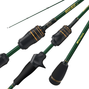 阿布新款鳟人四代马口路亚竿单竿直柄枪柄微物UL/L调翘嘴专用