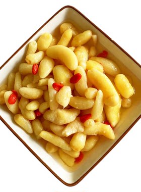 新鲜枸杞泡嫩姜芽仔姜可下饭菜
