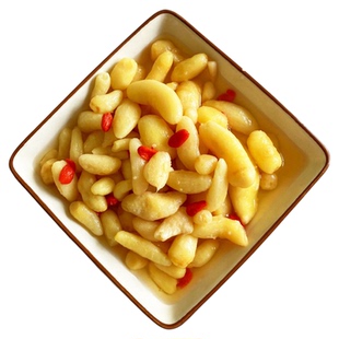 新鲜枸杞泡嫩姜芽仔姜糖醋嫩姜芽生姜腌制即食下饭菜非养蜂饲料
