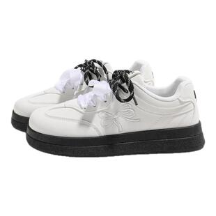 环球板鞋女款德训鞋新款小白鞋百搭女鞋轻便白色鞋子学生校园鞋女