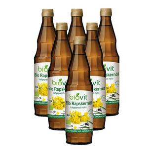 德国进口食用油营养健康有机菜籽油低芥酸压榨菜子油家用热炒菜油