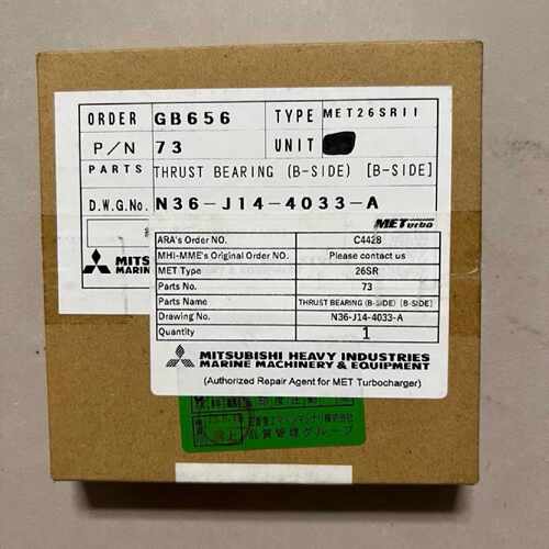议价MET26SR,透平轴承，B-SIDE适用