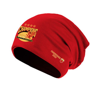 2025上海海港队中超夺冠军四冠三连冠上港包头帽子男女保暖套头帽