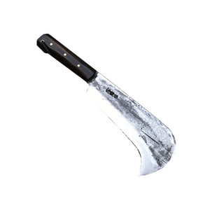 户撒手工锻打镰刀户外砍伐刀具露营探险钓鱼专用小柴开路刀碳锰钢