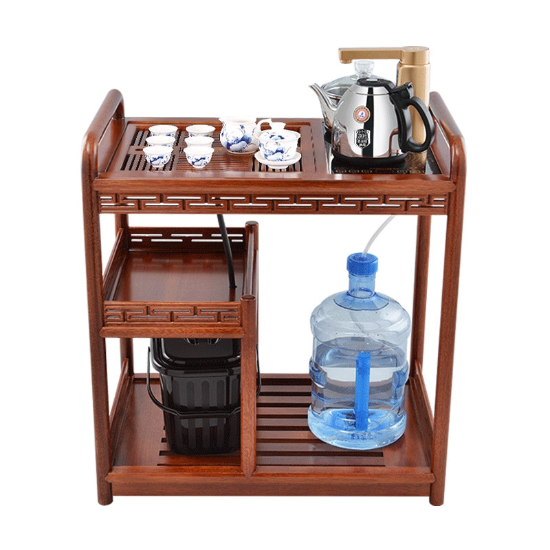 金灶实木茶盘整套茶具家用茶台
