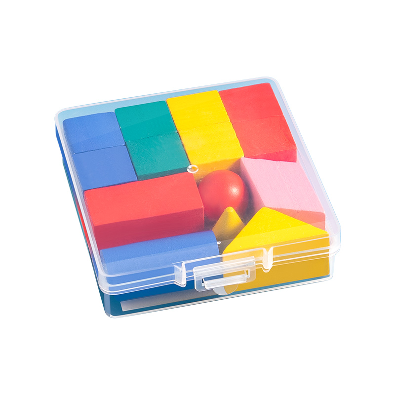 立体几何图形小学生几何体一年级模型数学教具实木正方体长方体