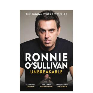 【预售】无懈可击 奥沙利文自传 Unbreakable 斯诺克运动员 原版英文文学传记 正版进口书