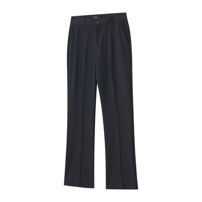 2026韩系春季高腰垂感微喇西裤男