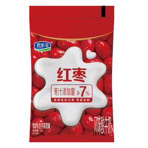 君乐宝红枣酸奶袋装早餐奶牛奶