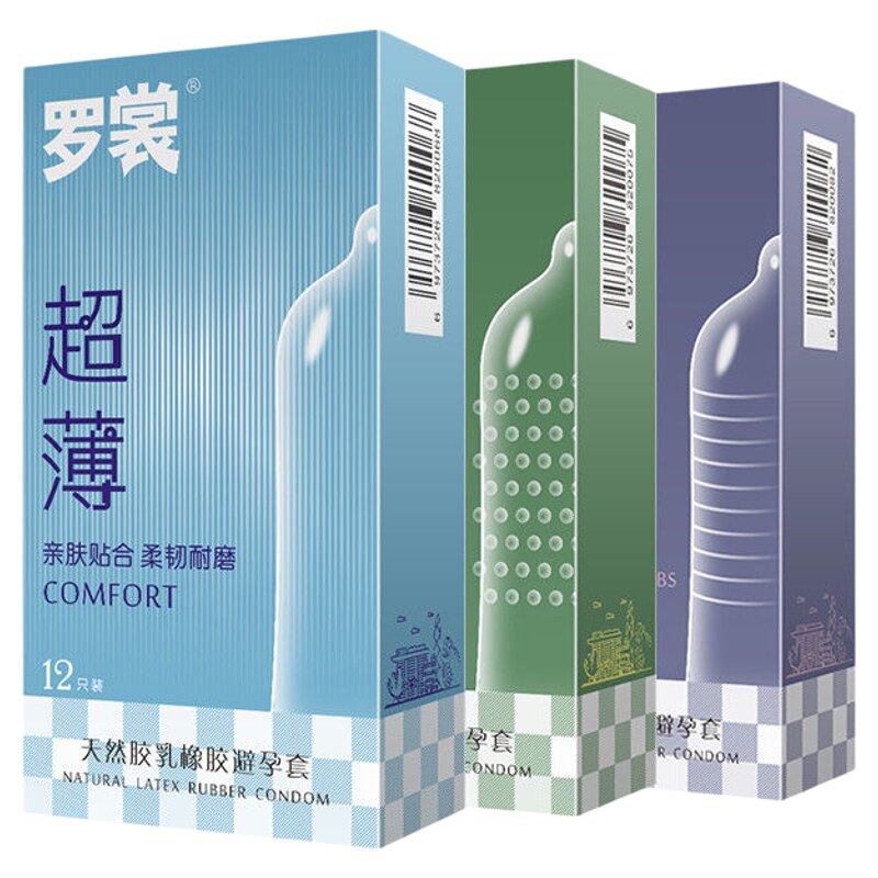 罗裳避孕套超薄刺激颗粒情趣螺纹