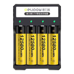 德力普18650充电锂电池3.7v