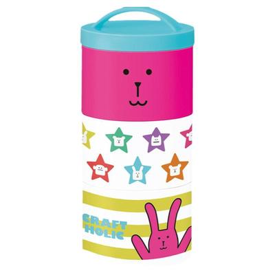 CRAFTHOLIC可爱卡通学生多层饭盒