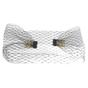 复古头纱赫本风高级遮面网纱晚宴礼服公主头饰女发夹热巴同款发饰