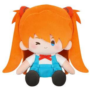 灵动创想新世纪福音战士EVA明日香玩偶大号正版毛绒公仔新年礼物