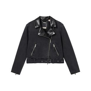 【商场同款】Levi's李维斯女士美式修身短款牛仔夹克外套002YK