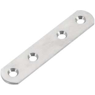 不锈钢直片tl角码连接件一字型支架平角片固定件角铁加固件层板托