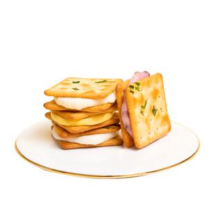 本宫饿了香葱牛扎饼干苏打饼蔓越莓夹心手工点心糕点小吃网红零食