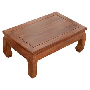 全实木炕桌老榆木免漆擦蜡炕几矮桌茶桌榻榻米中式飘窗桌吃饭桌子