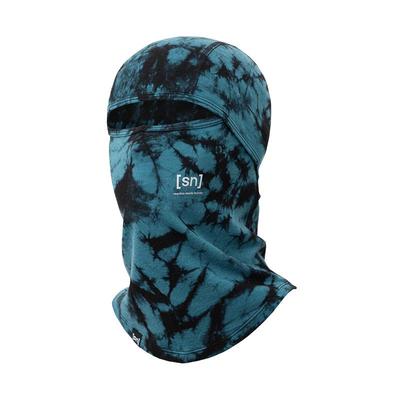 SN美利奴羊毛扎染护脸帽