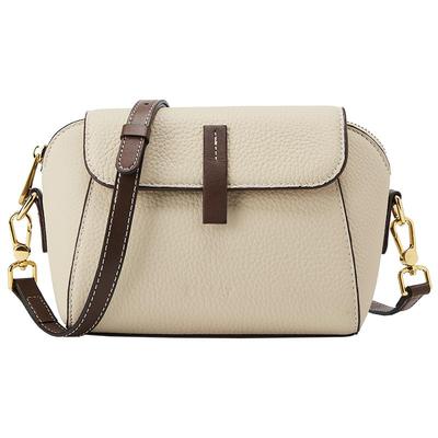 星期六头层牛皮小方包斜挎包