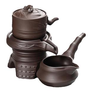 隐茶缘紫砂懒人茶漏滤茶器茶叶过滤器半自动功夫茶具配件泡茶神器