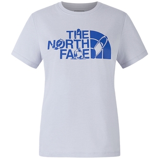 北面女印花速干衣短袖T恤户外休闲透气夏新款TheNorthFace|8D7P