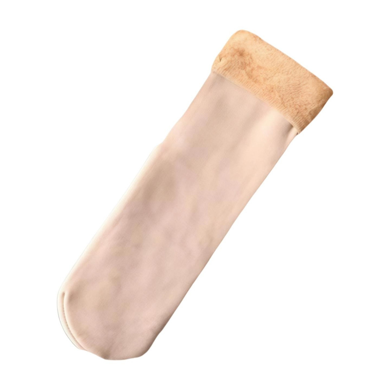 雪地袜冬季加绒加厚防臭地板袜男女通用防冻保暖袜子长筒袜中筒袜