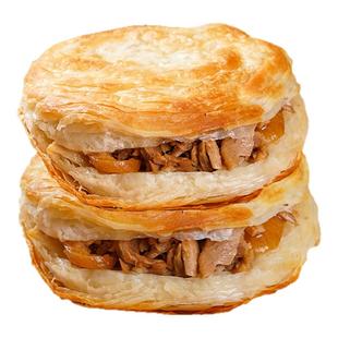 潼十三老潼关肉夹馍陕西特产西安肉夹馍早餐速食半成品小吃酥烧饼