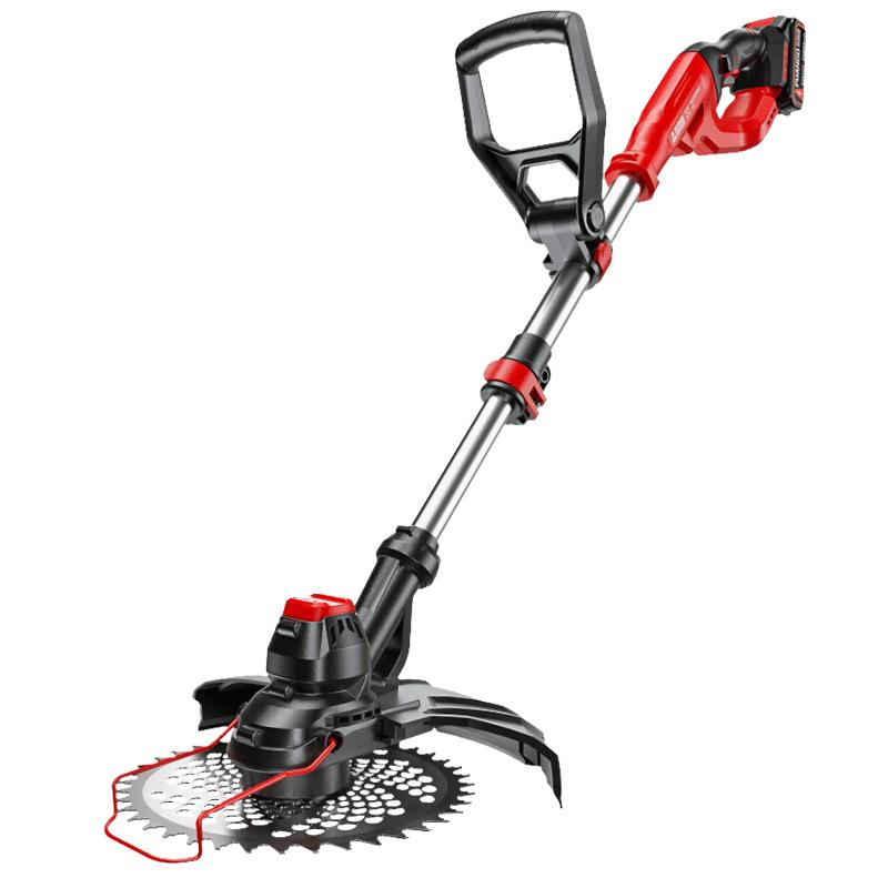 電動割草機小型家用除草機鋰電打草機充電式農(nóng)用草坪修剪除草神器