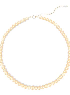 terra淡粉珍珠项链高级轻奢礼物