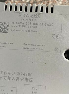 议价西门子触摸屏6AV6 648-0BC11-3AX0拆机3台
