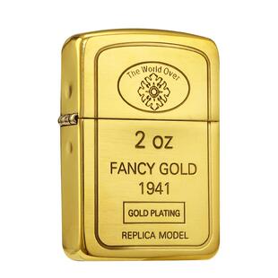 zippo打火机1941复刻金砖经典复古男士礼品官方原装正版煤油防风