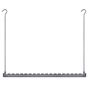 晾衣架吊杆挂钩式晾衣杆晒被子神器折叠伸缩下挂长阳台悬挂晾晒宝