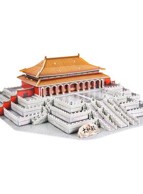3d立体拼图建筑模型拼装减压