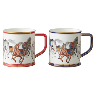 【新年礼】永丰源马到成功2头对杯陶瓷马克杯水杯2026年新年礼物