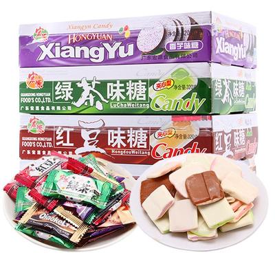 宏源软糖水果味夹心奶糖休闲零食