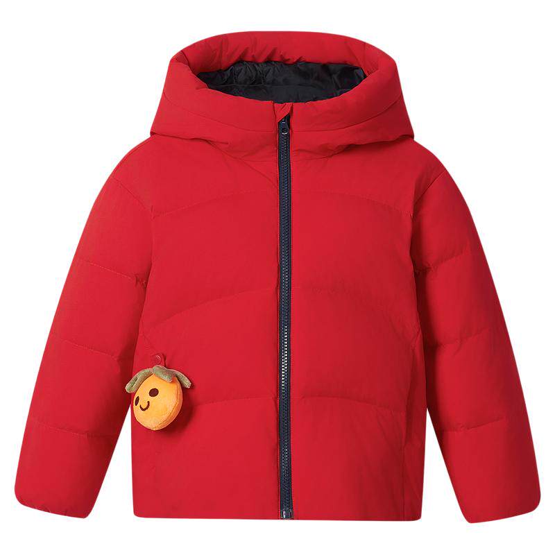 【送玩偶】波司登儿童羽绒服新款男童女童小童保暖连帽厚外套