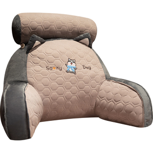 床头靠垫大靠背靠枕床头玩手机靠背枕软包宿舍床上看书沙发护腰垫